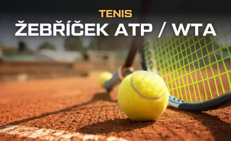 Tenisový žebříček ATP a WTA 2025 pořadí bodování Češi