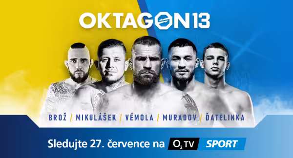 Sledujte Oktagon 13 živě na O2 TV Sport