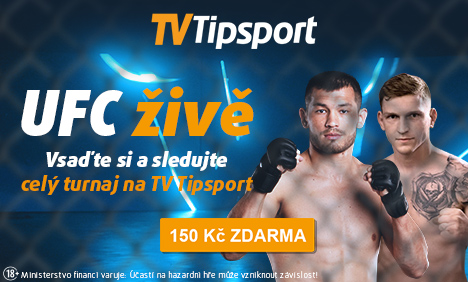 UFC live stream na TV Tipsport UFC live stream na TV Tipsport