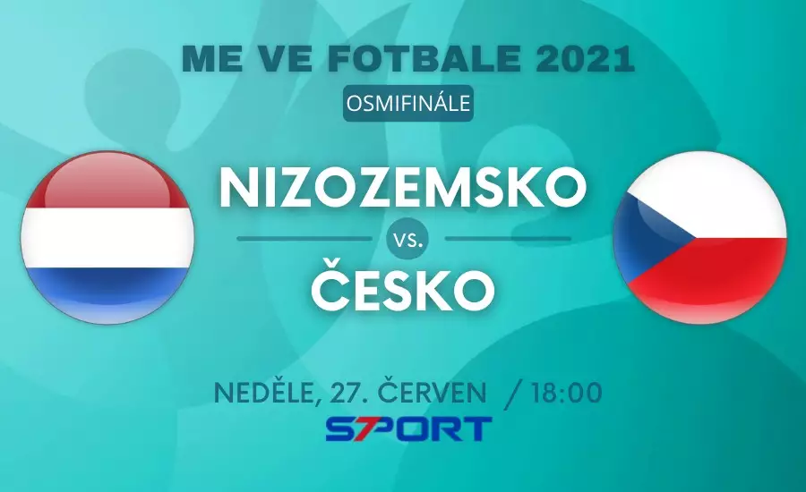 Nizozemsko – Česko live EURO 2021 zápas osmifinále dnes