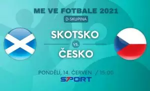 Skotsko - Česko live EURO 2021 - první zápas ČR