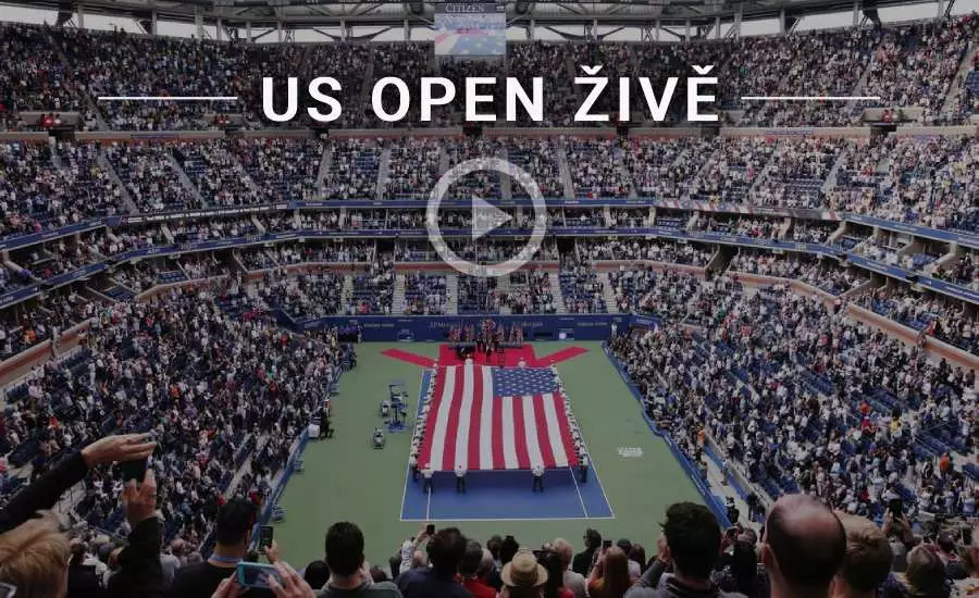 US Open live, živě v TV a online stream v mobilu