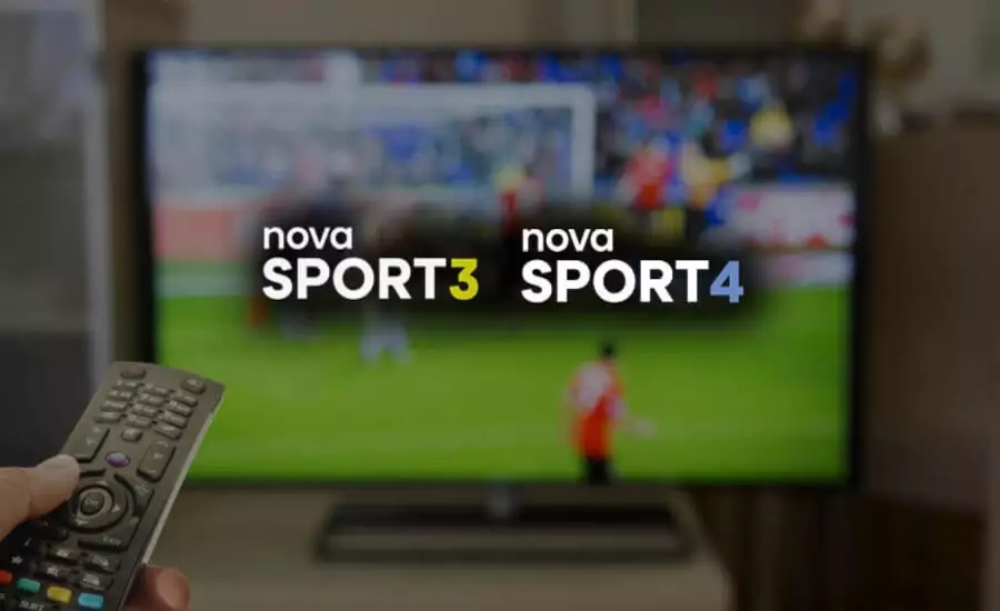 Sportovní TV kanál Nova Sport 3 a 4 live - program dnes