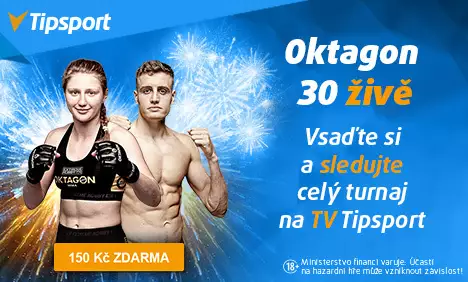 Oktagon MMA live zdarma na TV Tipsport