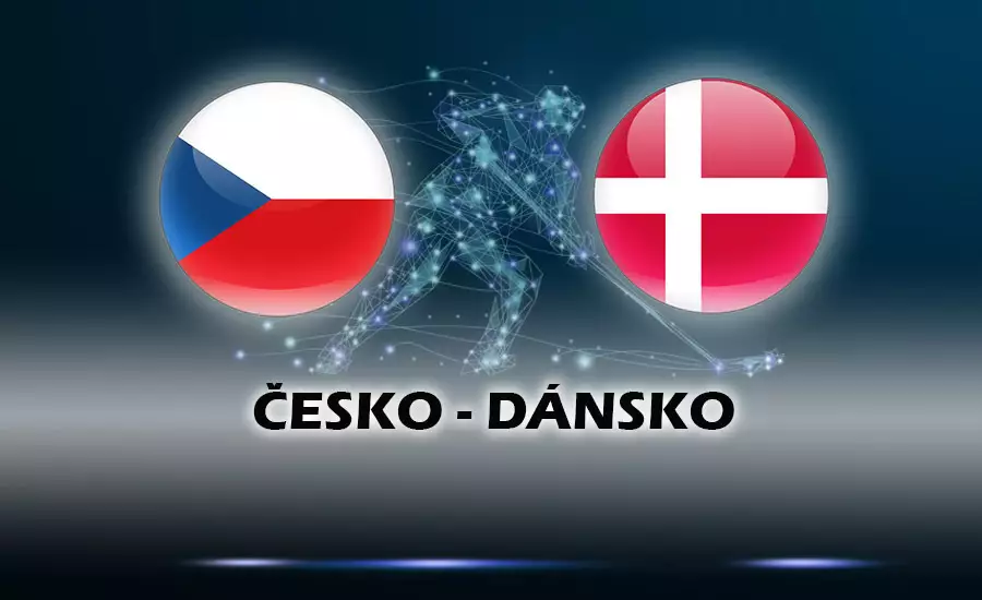 Česko – Dánsko hokej ZOH 2022