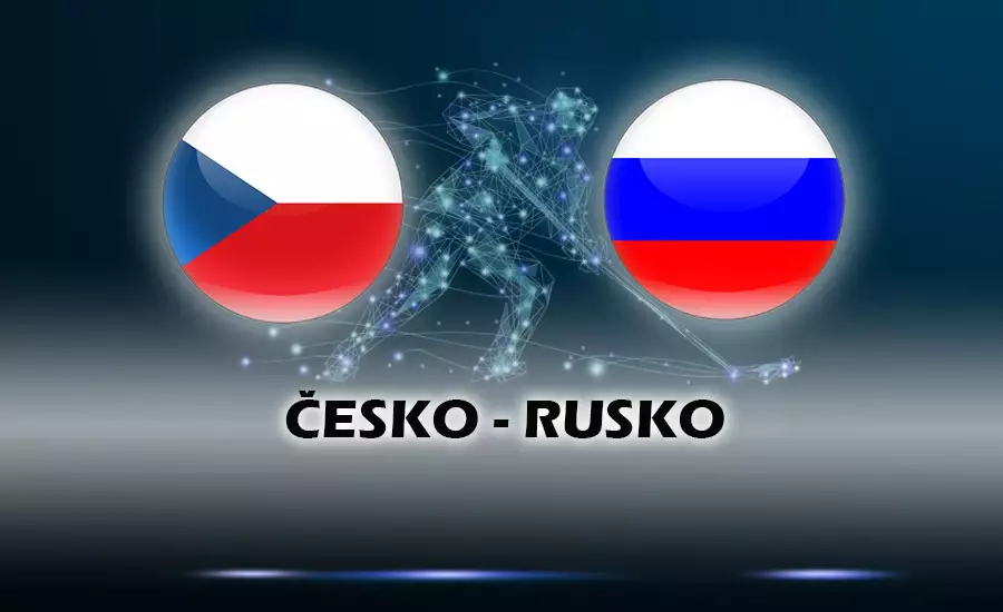 Česko – Rusko hokej ZOH 2022