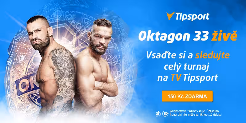 Oktagon 33 live na TV Tipsport