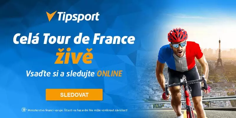 Tour de France živě na TV Tipsport
