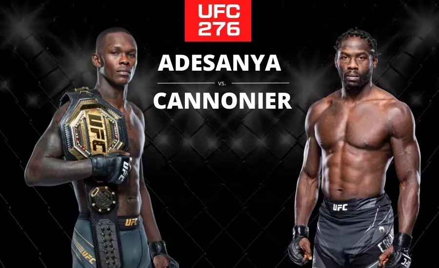 UFC 276 Adesanya vs Cannonier live
