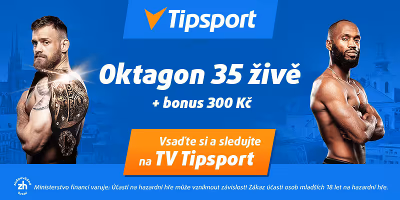 Oktagon 35 živě na TV Tipsport zdarma