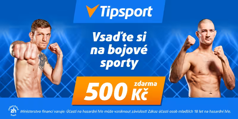 MMA live stream na TV Tipspor bonus 500 kc