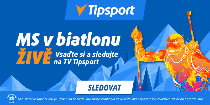 MS v biatlonu live stream na TV Tipsport
