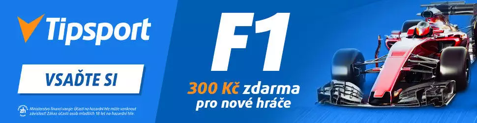 F1 Tipsport bonus zdarma