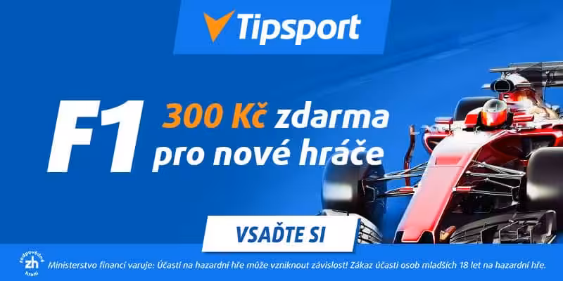 F1 bonus na Tipsporte