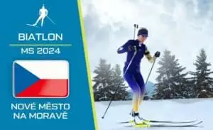 MS biatlon Nové Město na Moravě 2024