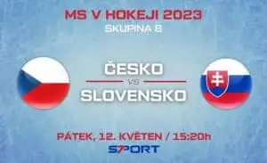 Česko - Slovensko MS v hokeji 2023