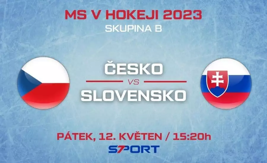Česko - Slovensko MS v hokeji 2023