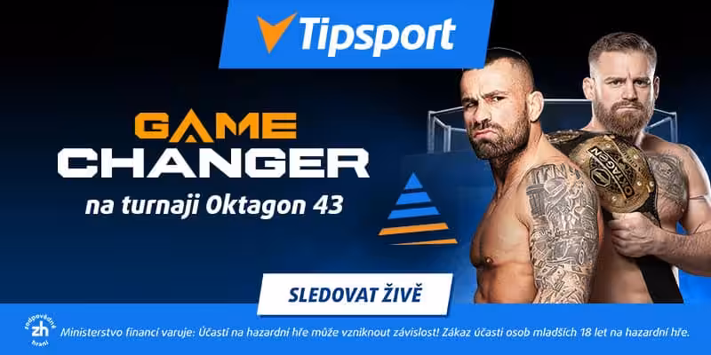 Oktagon Game Changer na turnaji Oktagon 43 živě