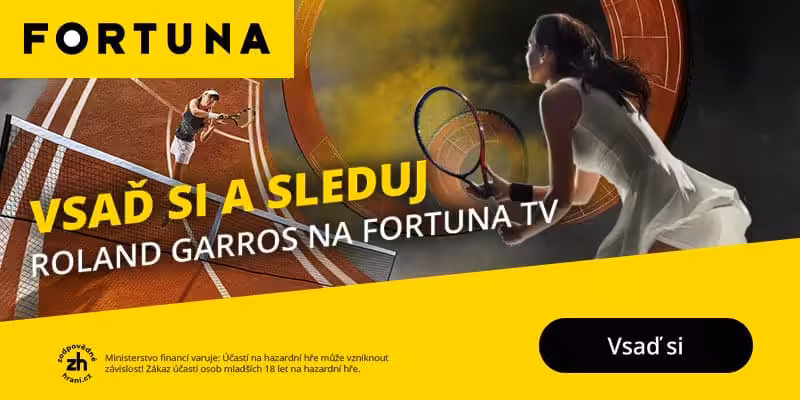 Vondroušová - Pegula dnes |31.5.| Roland Garros 2025, livestream zdarma, bilance, kurzy 5 Sledujte Roland Garros na Fortuna TV