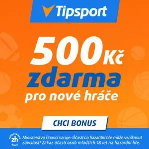 Tipsport bonus zdarma 500 kč pro nové hráče