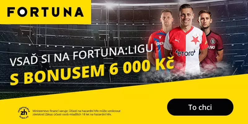 Fortuna F:L bonus 6000 Kč