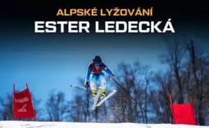 Ester Ledecká lyžování