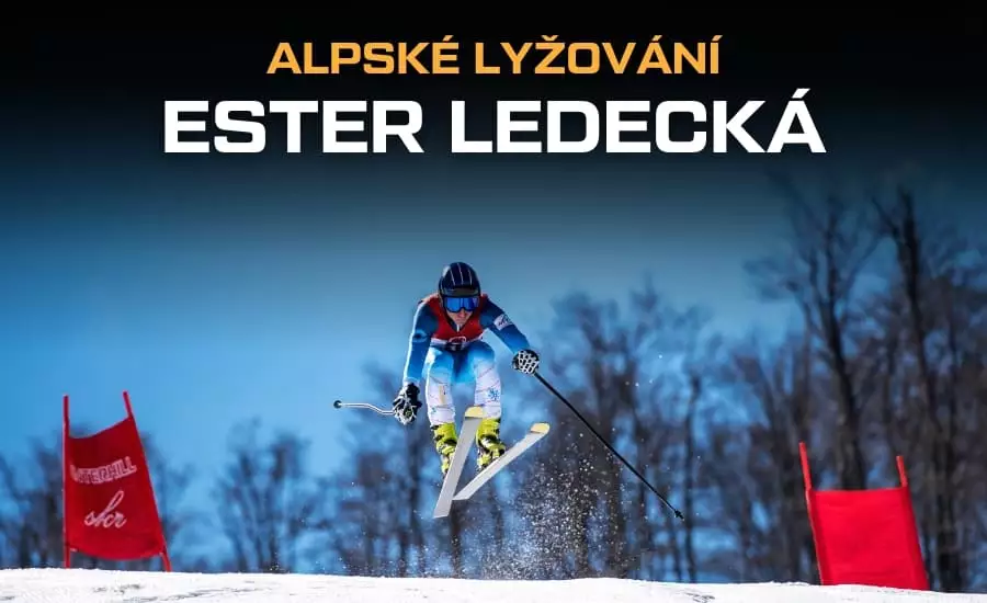 Ester Ledecká lyžování