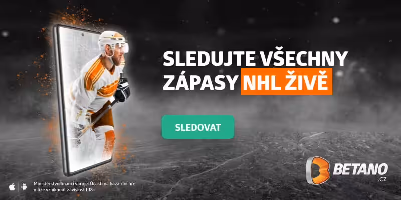 NHL živě u Betano