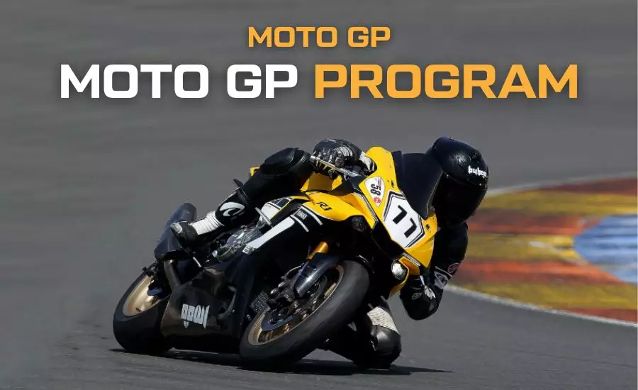Moto GP program závody
