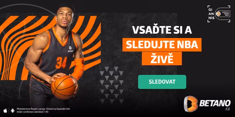 BETANO Vsaďte si a sleduje NBA živě