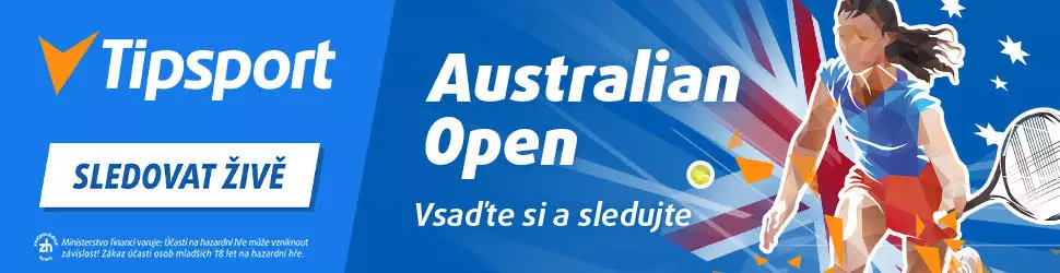 Australian Open živě online na TV Tipsport.