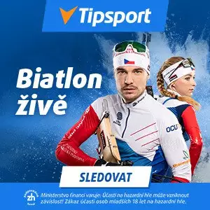 Biatlon závody live stream na TV Tipsport