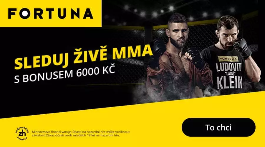 MMA na Fortuna TV živě