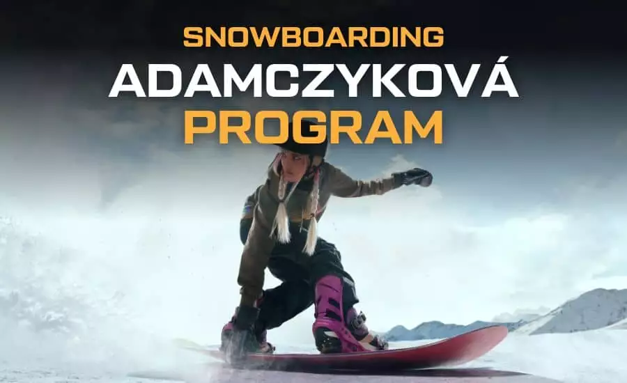 Eva Adamczyková program snowboard