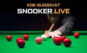 Kde sledovat snooker live