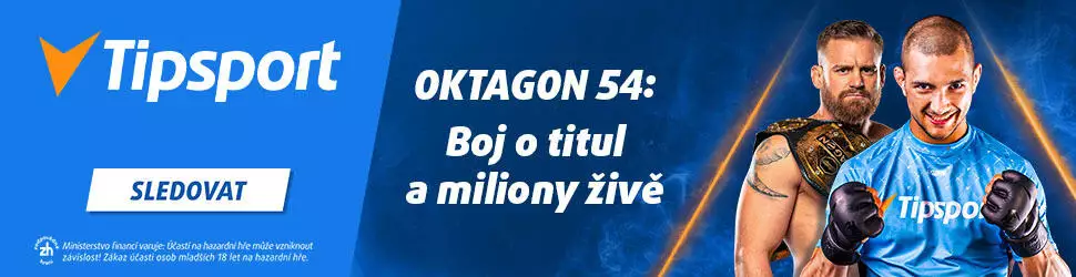 Oktagon 54 live stream na TV Tipsport