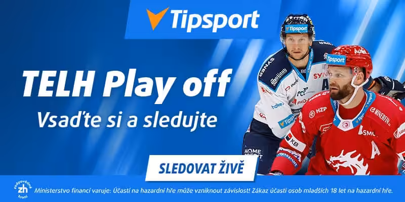 Tipsport Extraliga Play off live na TV Tipsport