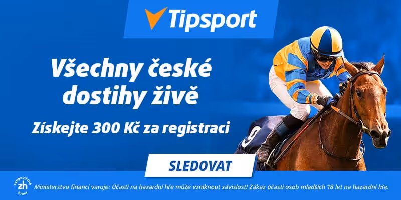 České dostihy live stream na TV Tipsport
