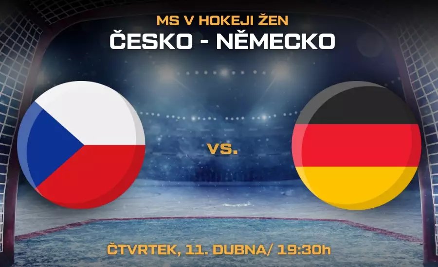 Čtvrtfinále Česko - Německo MS v hokeji žen