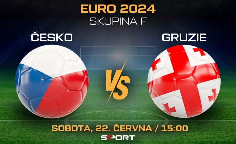 Česko - Gruzie EURO 2024