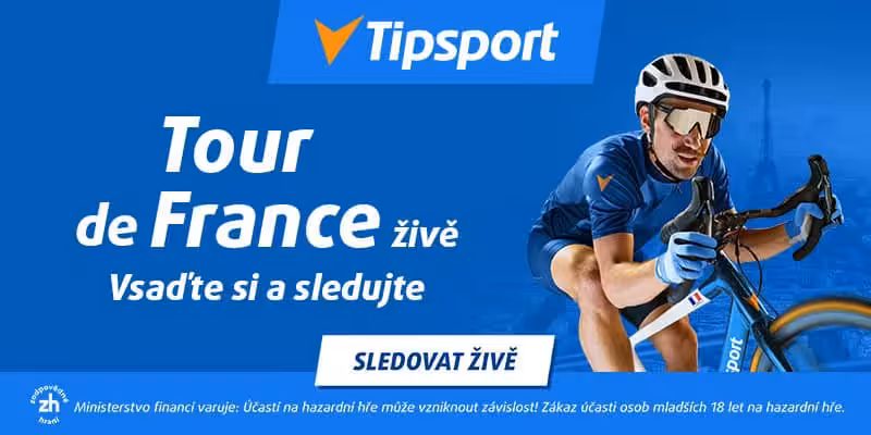 Tour de France live stream zdarma na TV Tipsport