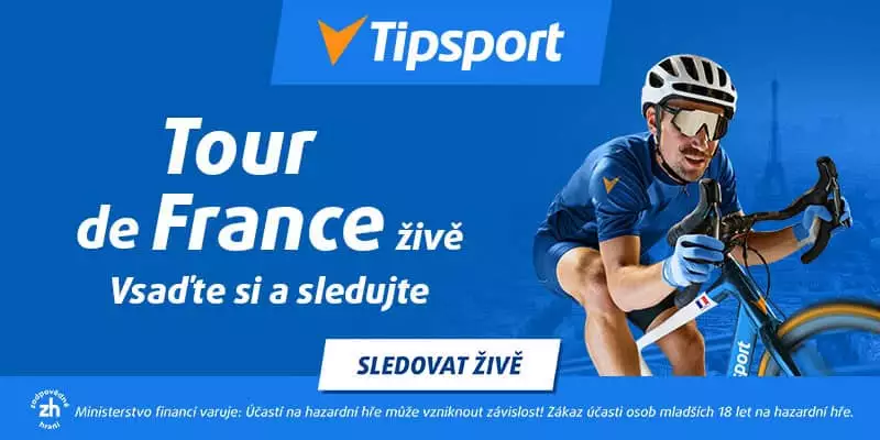 Tour de France live stream zdarma na TV Tipsport