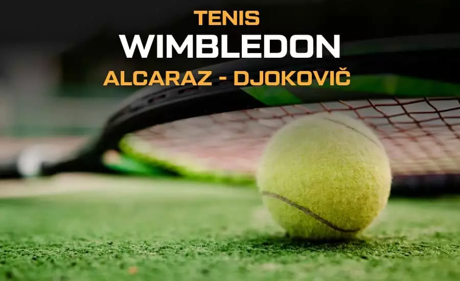 Alcaraz - Djokovič finále Wimbledon 2024