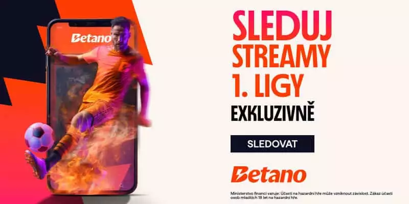 Streamy 1.ligy na Betano TV