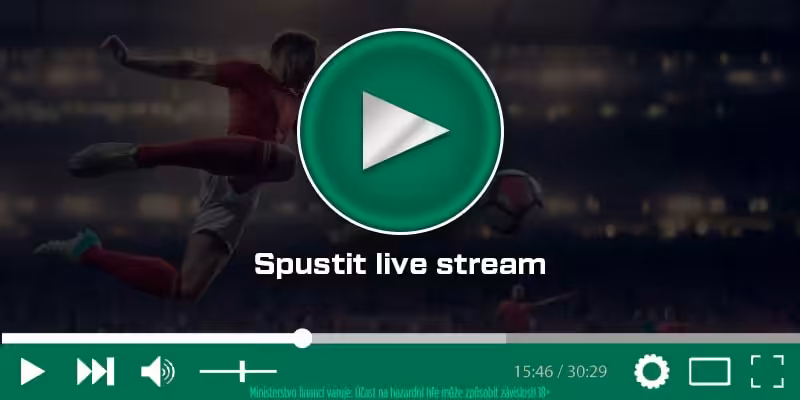 Zelený fotbal banner
