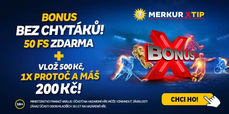 Bonus bez chytáků od MerkurXtip