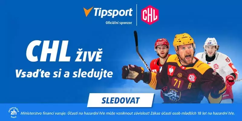 CHL live na TV Tipsport