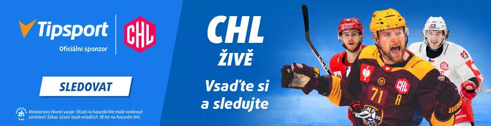 Vsaďte si a sledujte CHL na TV Tipsport