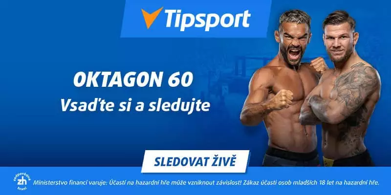 Oktagon 60 live na TV Tipsport