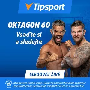 Sledujte Oktagon 60 na TV Tipsport zdarma